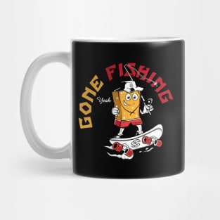 Gone Fishing Funny - Father Day Mug